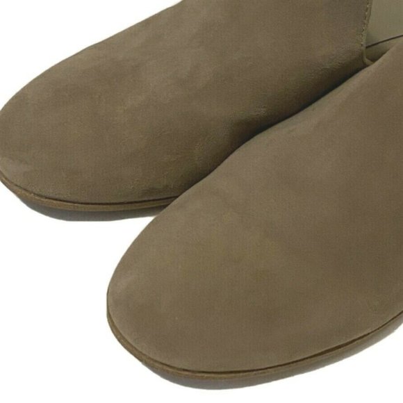 Eileen Fisher 5.5 Dion Suede Mules Slides Brown - Picture 5 of 6